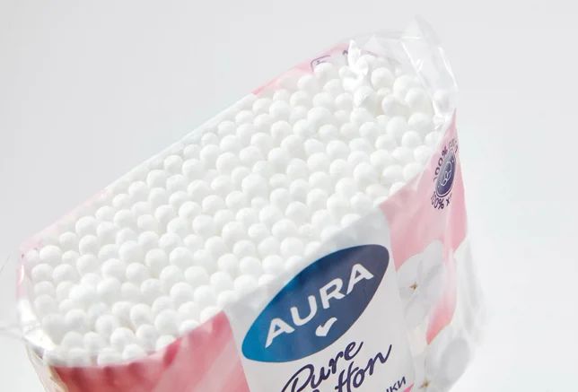 Paxta tayoqchalari Aura Pure Cotton