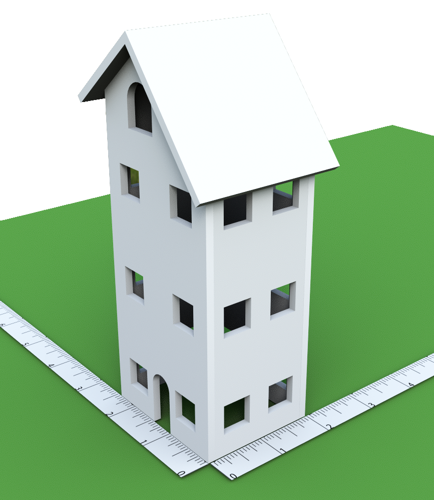 Tall House - Model 4