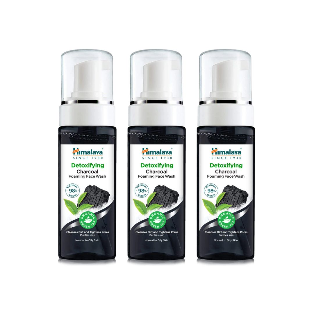 Detoksifikatsiya qiluvchi komir kopikli yuz vositasi