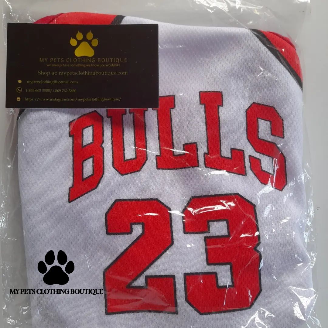 Pet NBA Jersey costume 