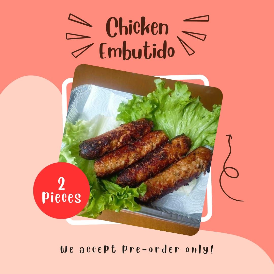  Cooked Chicken Embutido