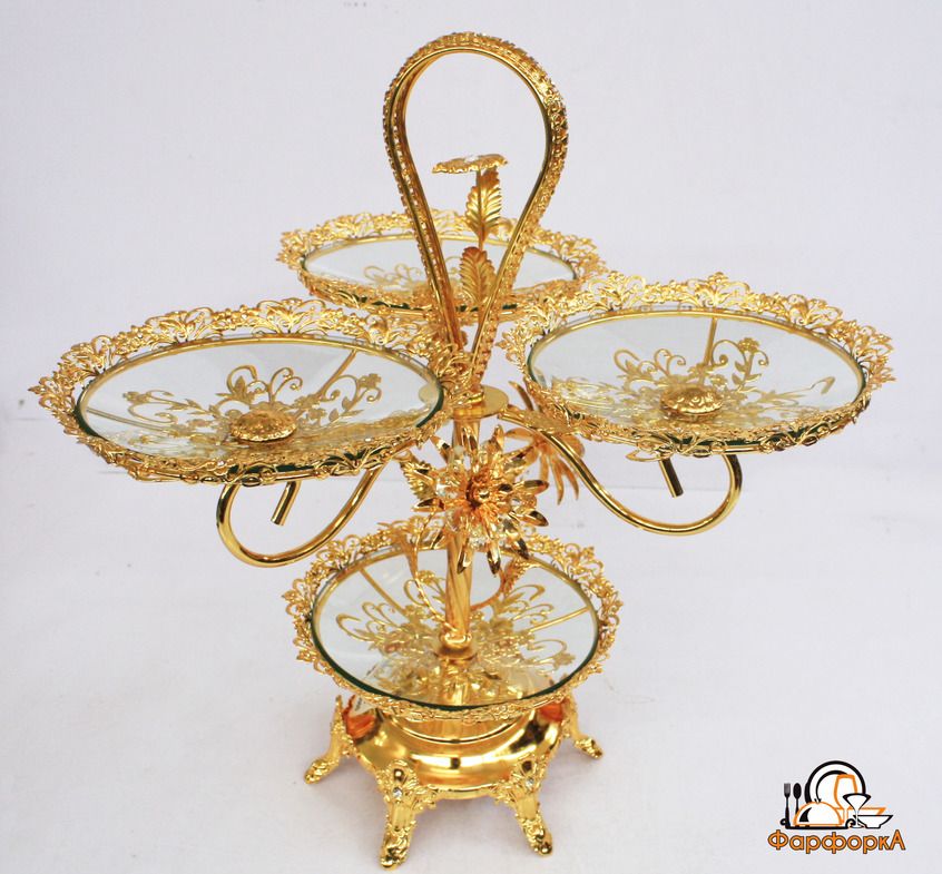 Shirinliklar, mevalar uchun raf 4 lik