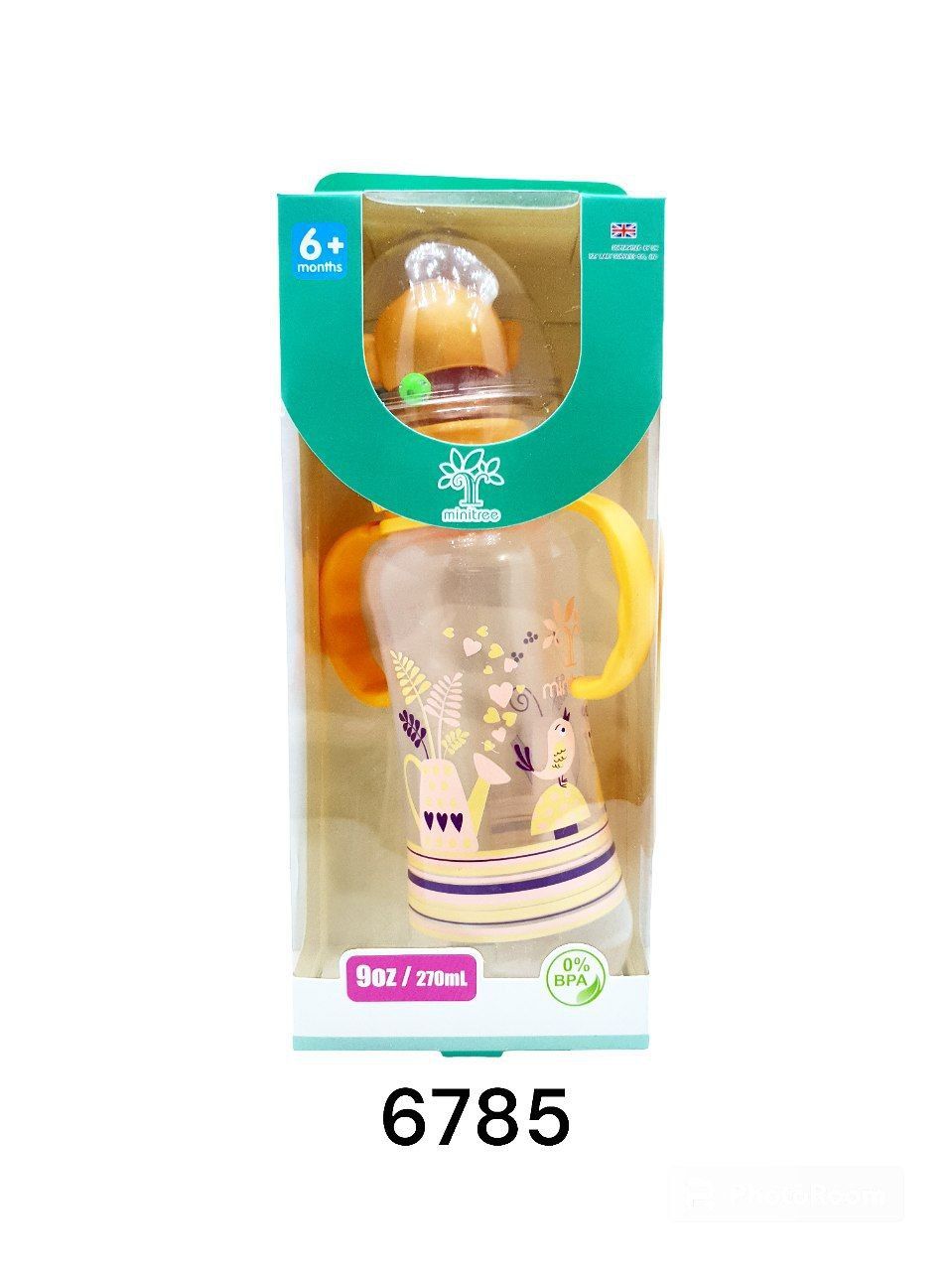 Sut idishli Minitree PP 270ml bandi shildiroqli ZR-640