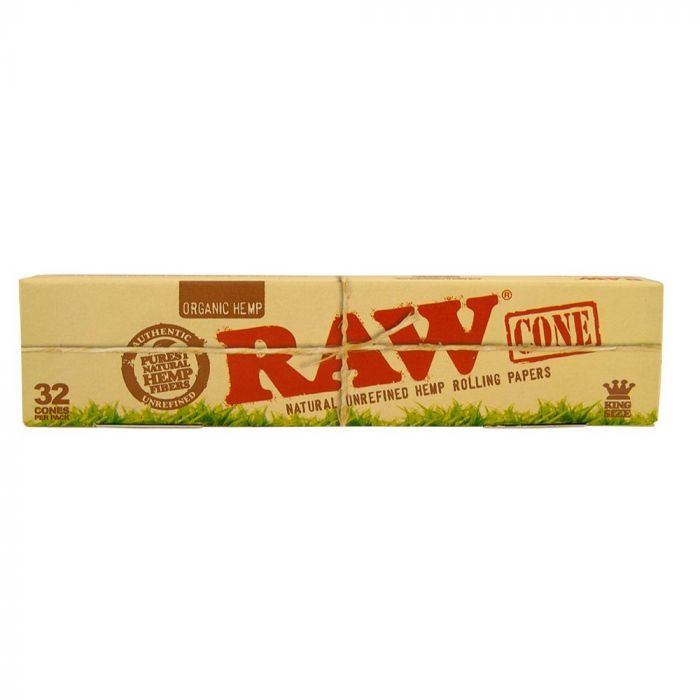 RAW Organic 1¼ Cones Box