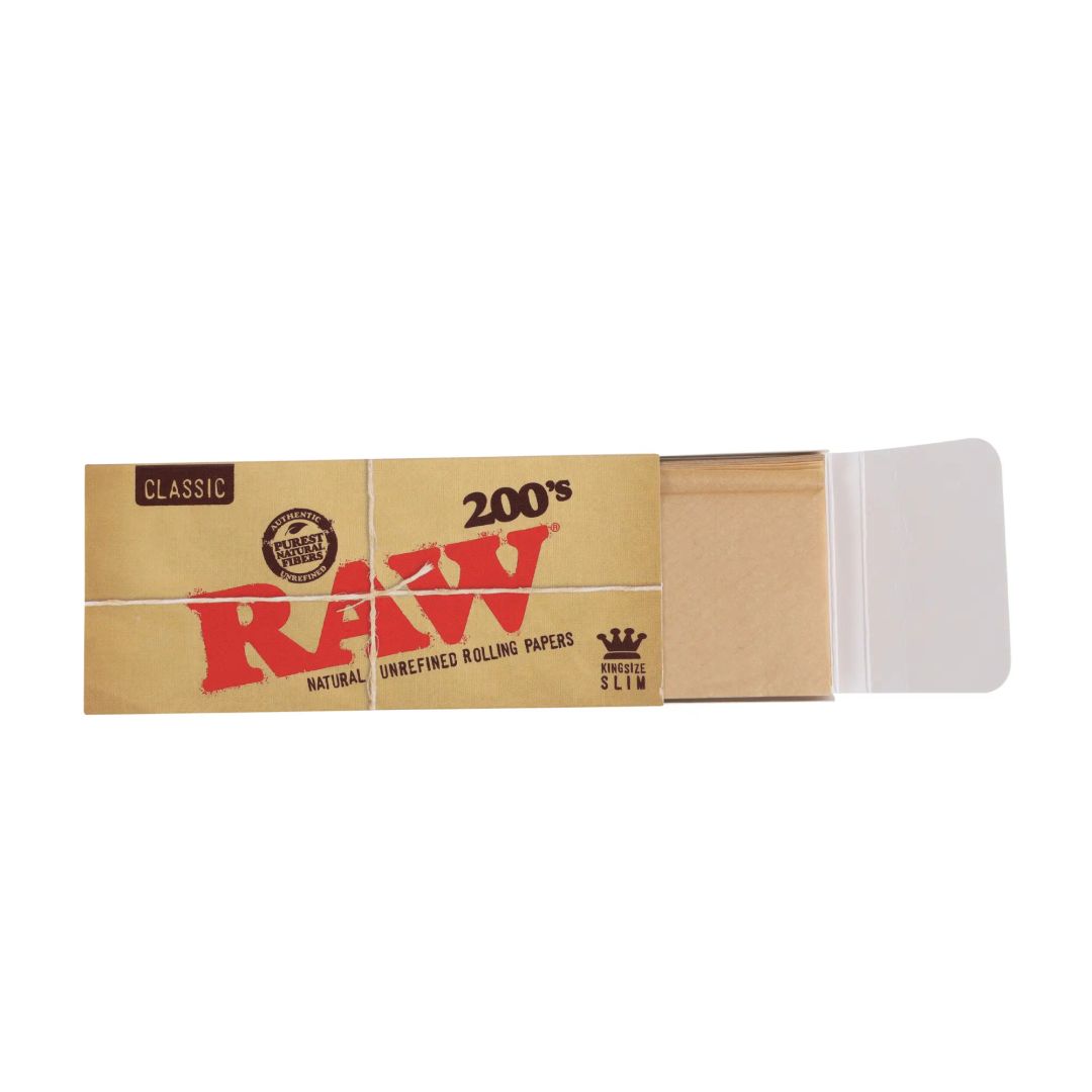 RAW Classic Creaseless Kingsize Slim 200s