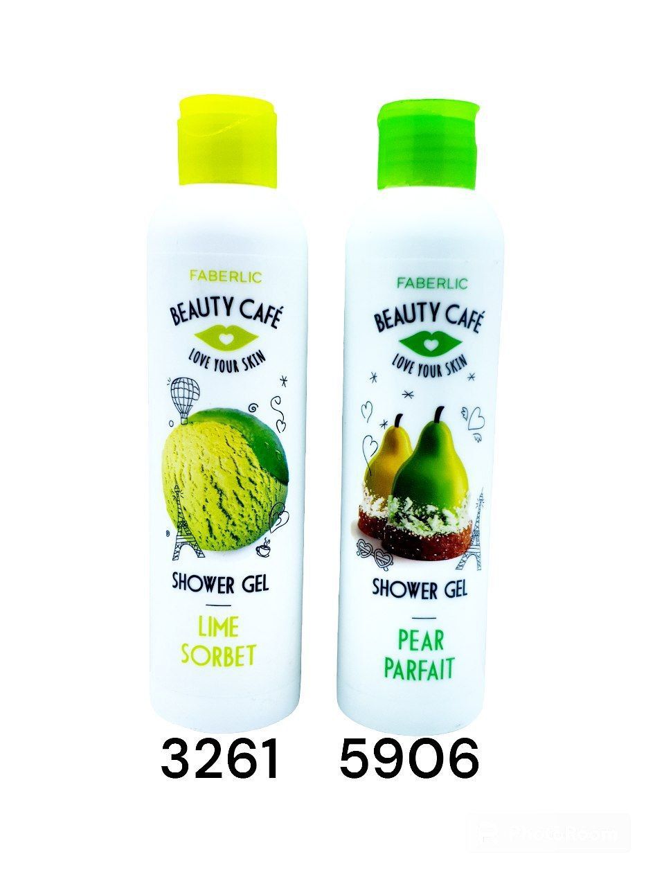 Dush uchun gel Faberlic Beauty Cafe Lime Sorbet 200ml