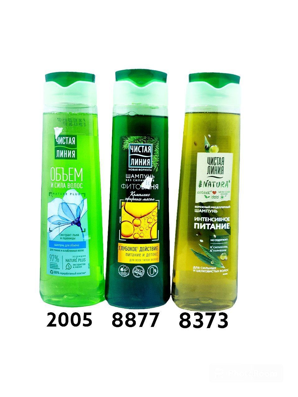 Shampun  Clean Line Soch hajmi va mustahkamligi 400ml