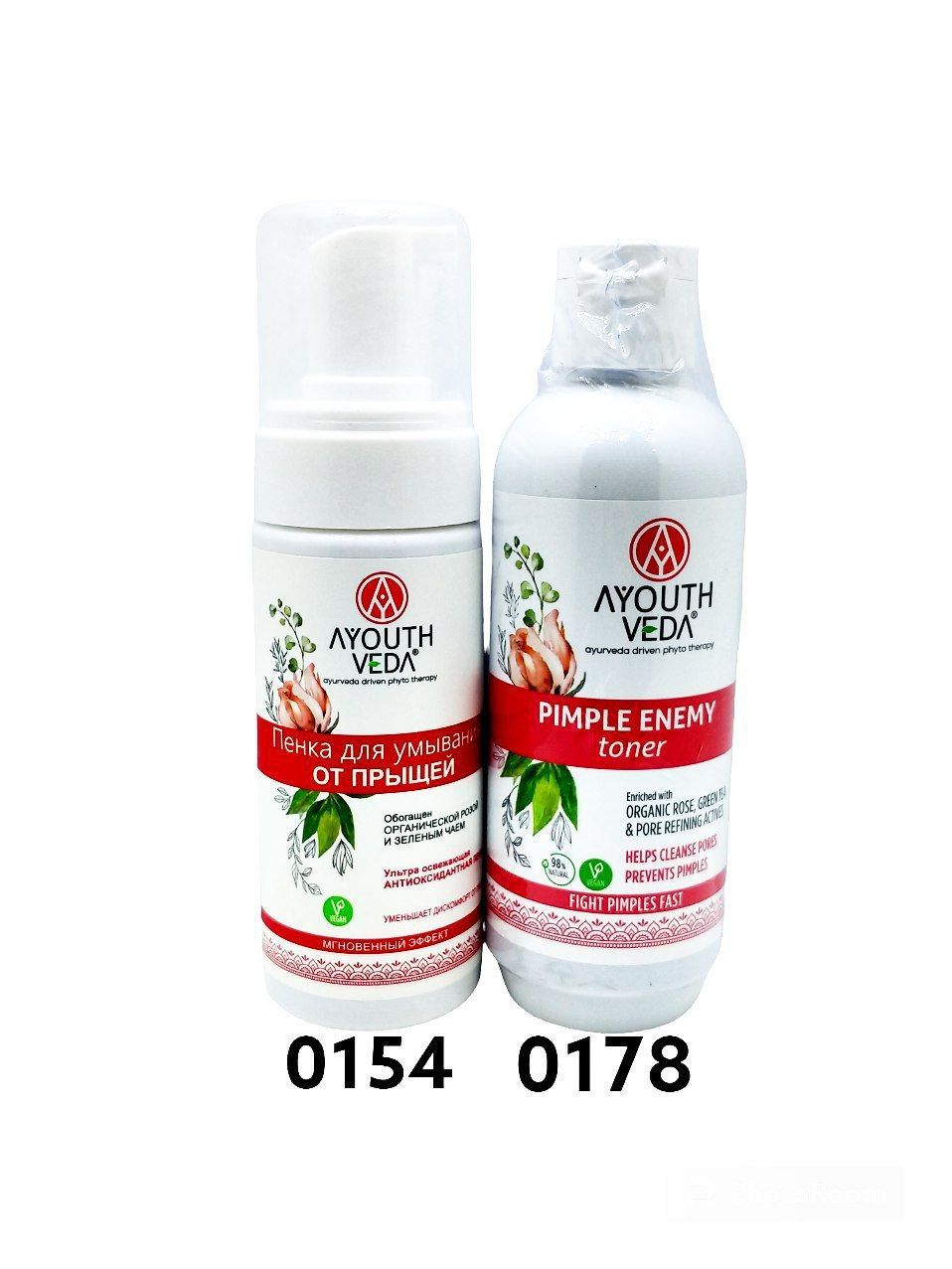 Tozalovchi Ayouth Veda akne ko'pikli gel 150ml