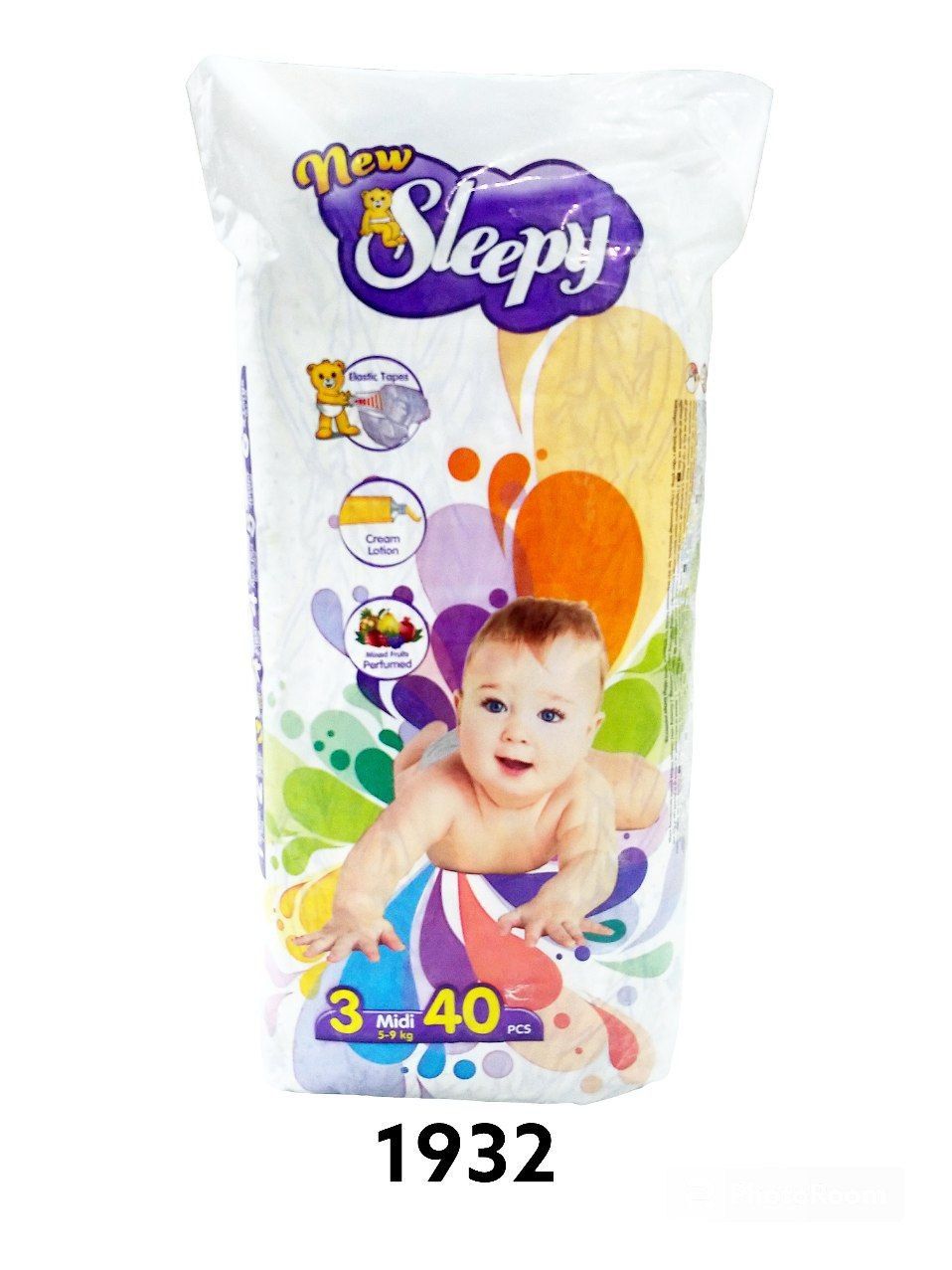 Sleepy Turkiya taglik 3li (40) dona pampiris