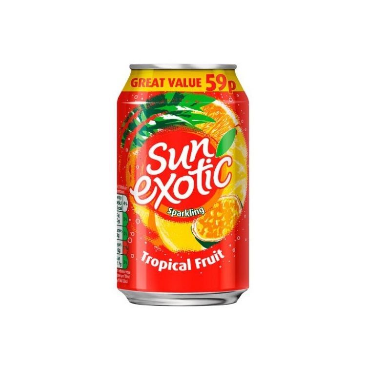 Sun Exotic Tropical Fruit 330Ml Can