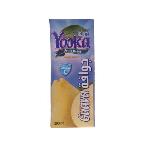 Yooka Fruit Drink Guava 200Ml