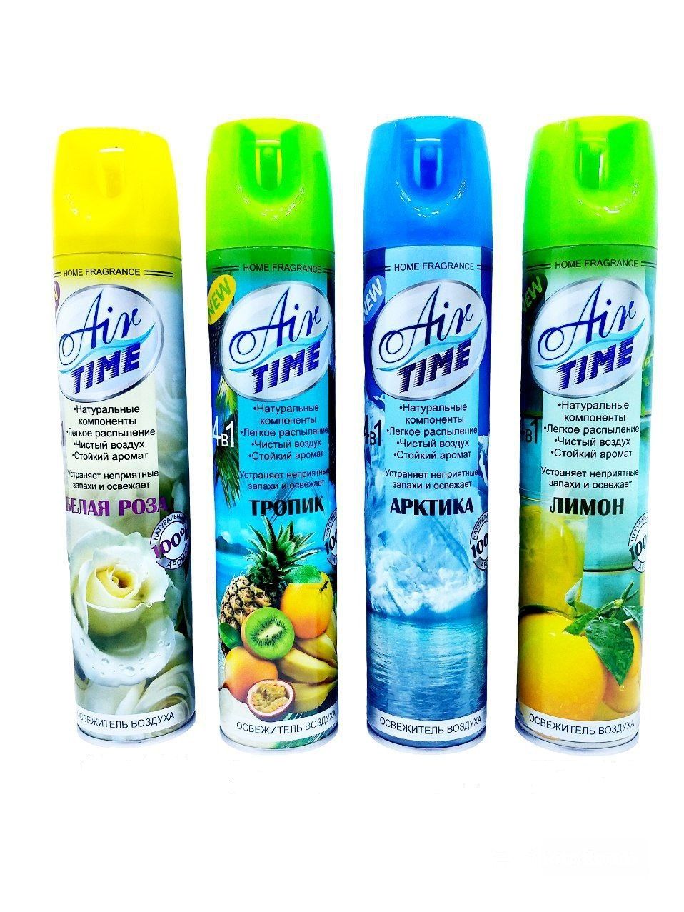 Freshener Air Time White Rose 300ml