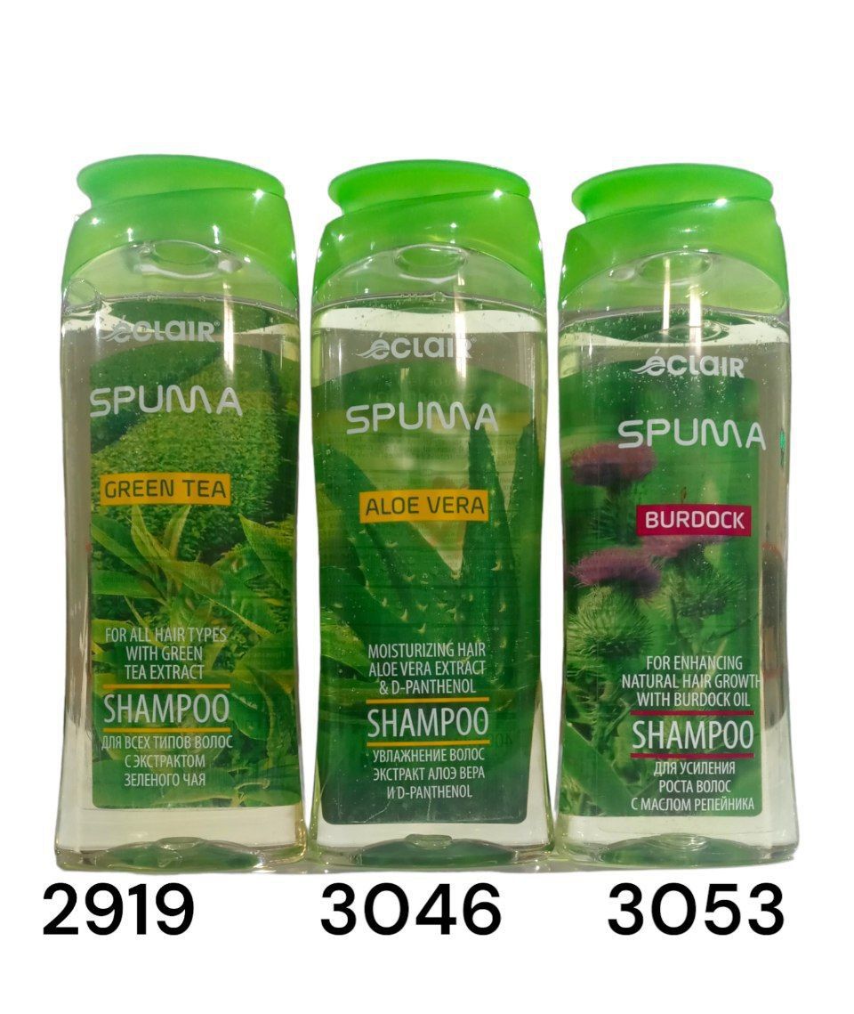 Shampun  Eclair Spuma Yashil Choy 400ml