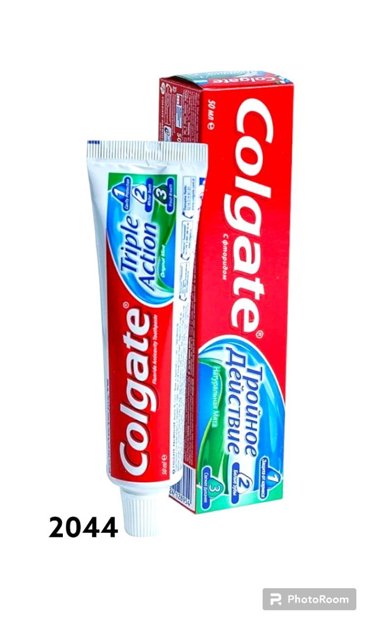 Colgate tish pastasi, uch ta'sirli,