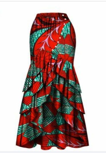 African Maxi Skirt