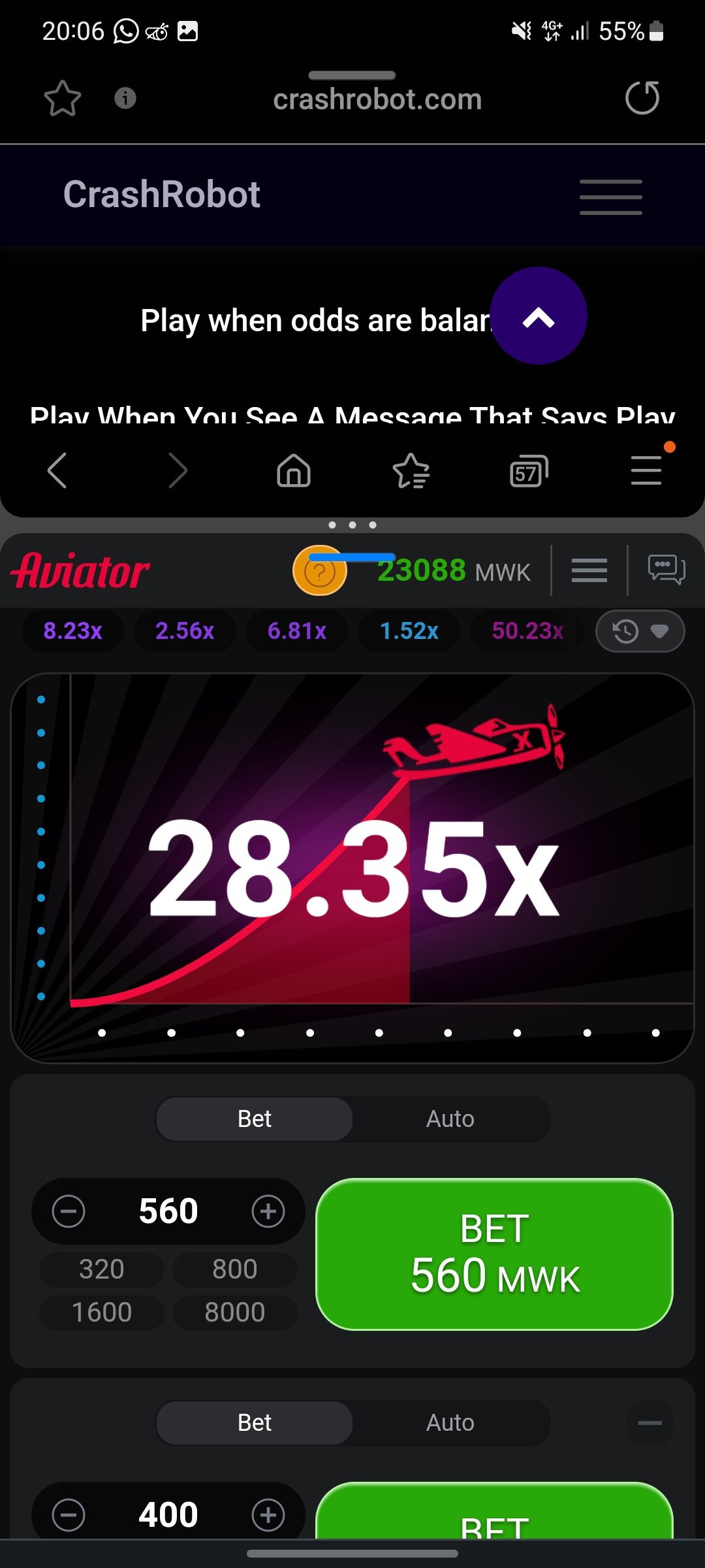 Aviator predictor Bot 