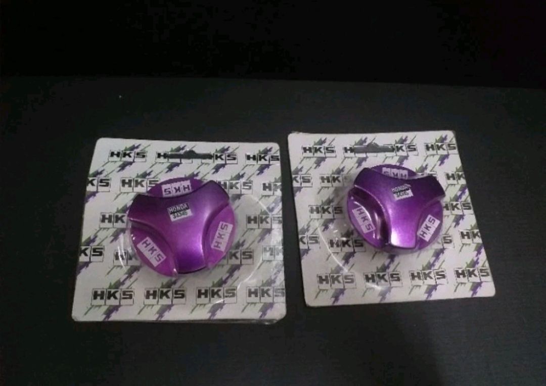 HKS latest version engine oil cap    Honda  PURPLE COLOR model