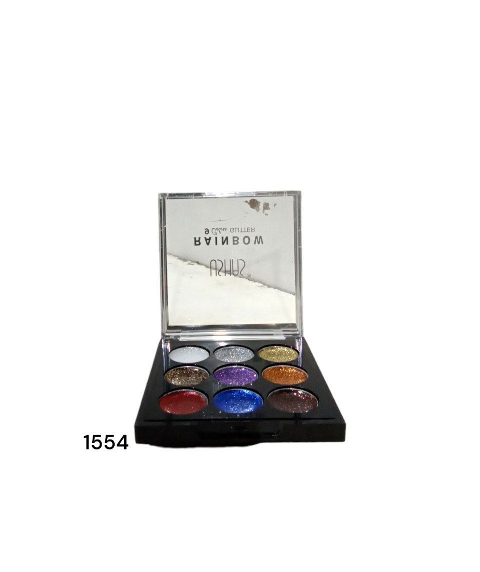 USHAS KO'Z QOVOQLARI PORLASHI 9 RANG ASSORTIMENTIDA