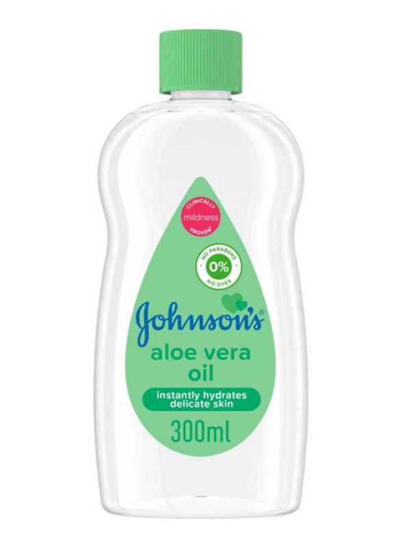 Johnsons Aloe Vera Baby Oil 300Ml