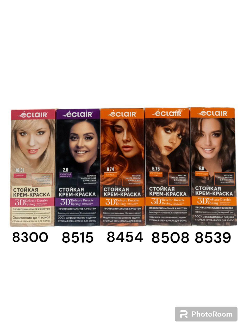 Eclair soch uchun boyoq