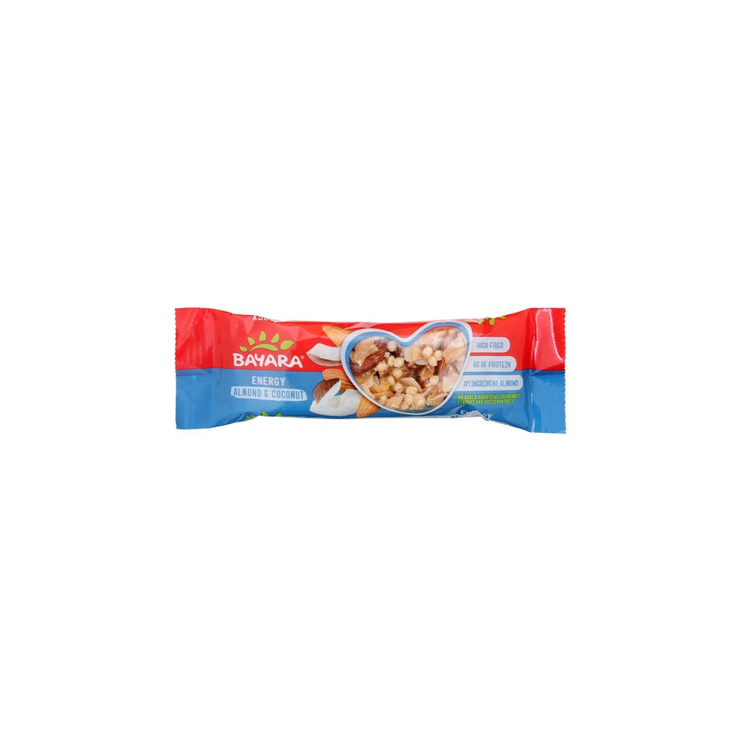 Bayara Energy Almond & Cocnut Bar