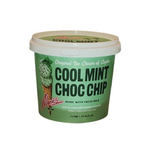 Alerics Mint Choc Chip Ice Cream 1L