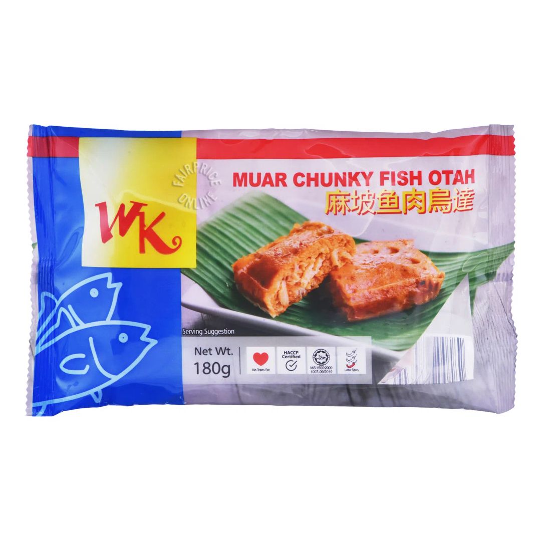 WK Muar Fish Otah (Chunky)