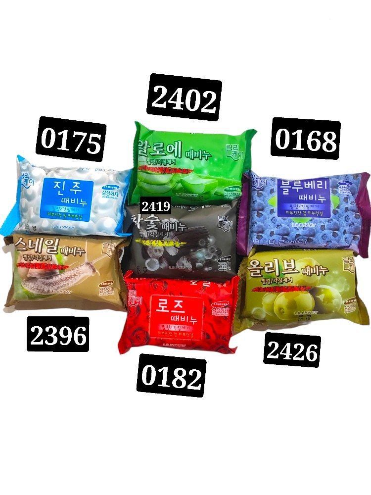 Tualet sovuni, koreyscha, parvarishlash, parfyumeriya, LILLYKAY, 6 xil