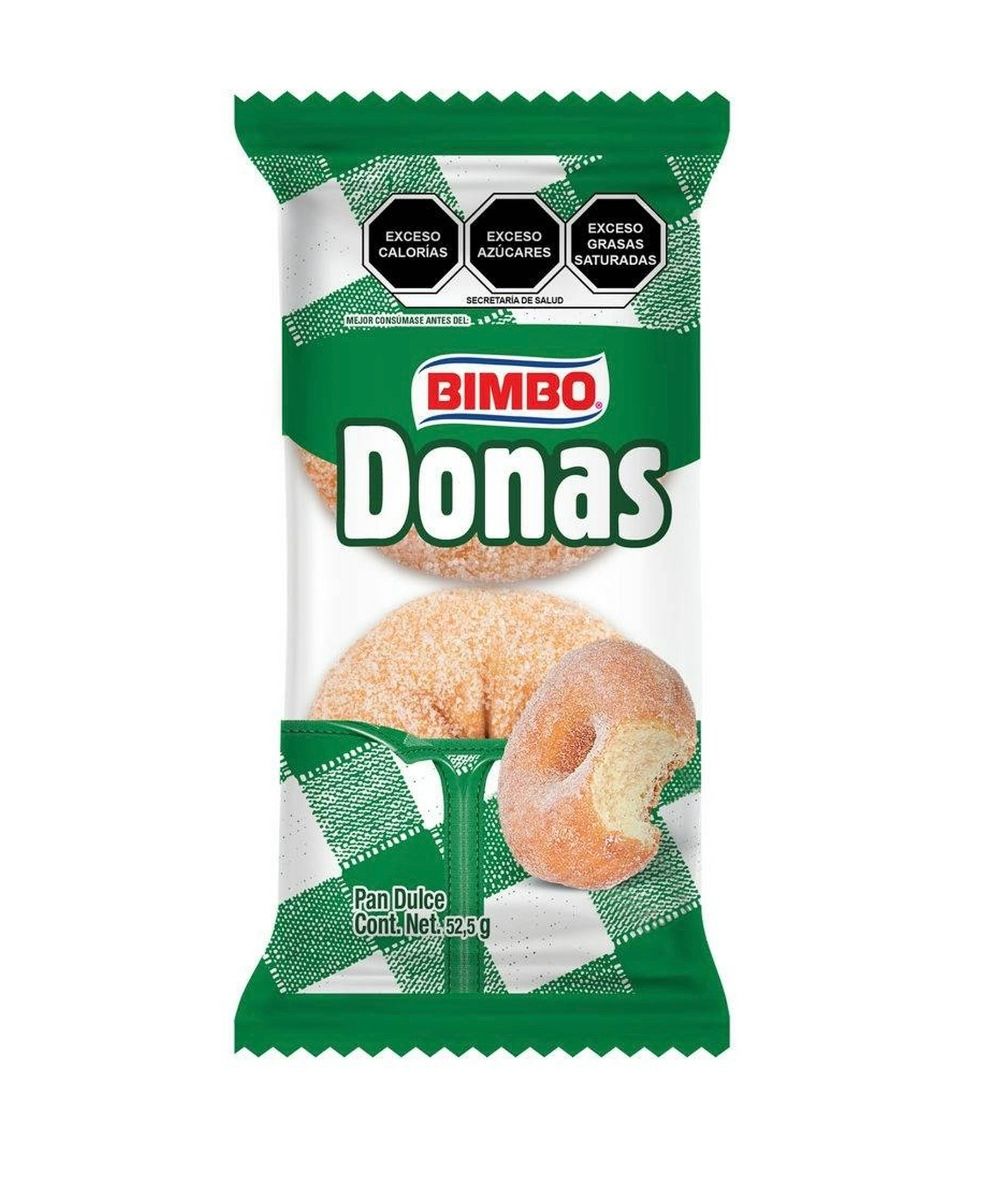 Donas Bimbo azucaradas (52.5 g)