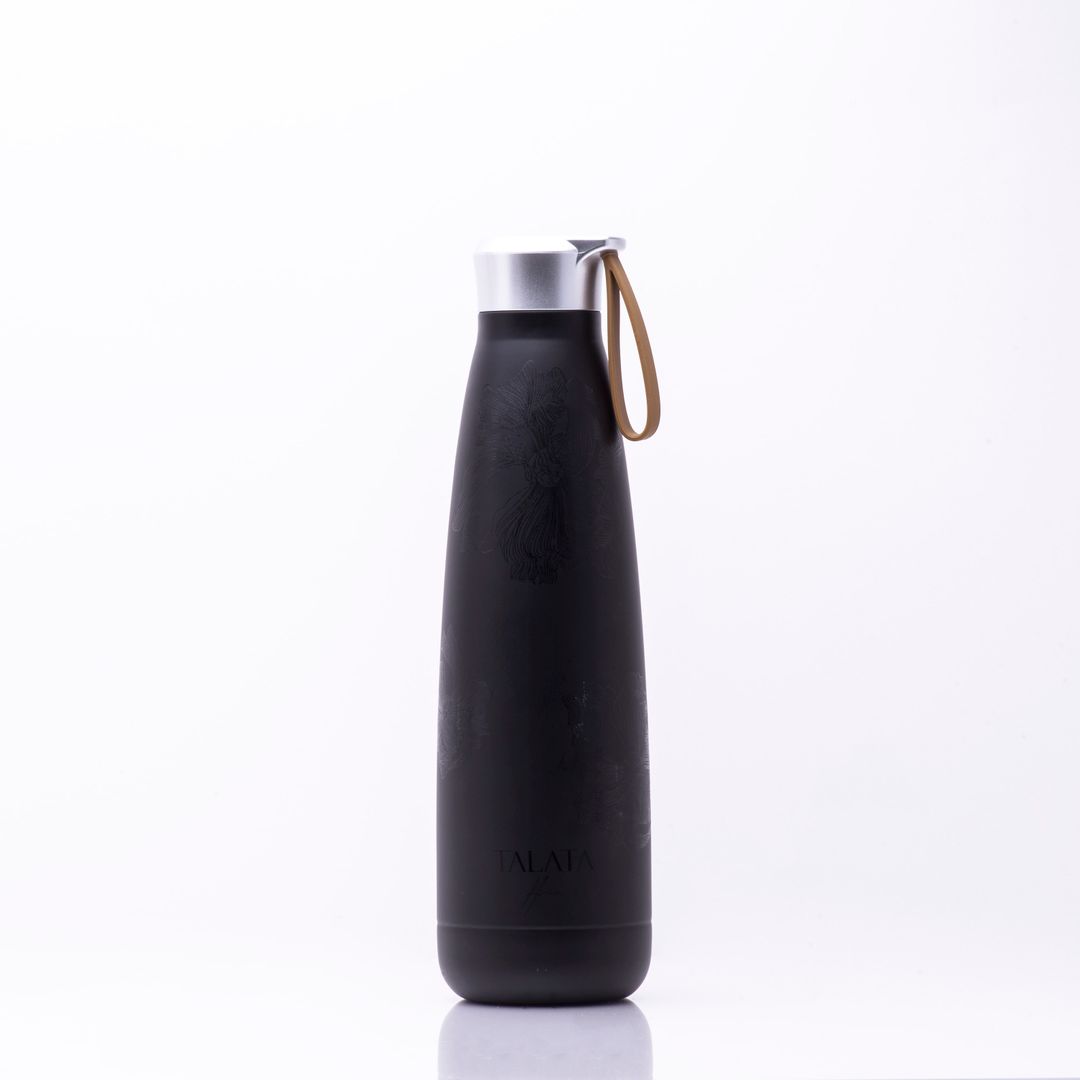 BLOOM INSULATED BOTTLE - BLACK