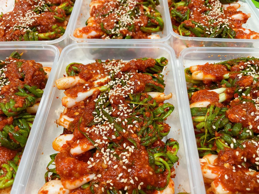 쪽파김치 Spring Onions Kimchi
