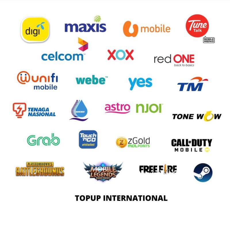 ALL KINDS OF TELCO TOPUP