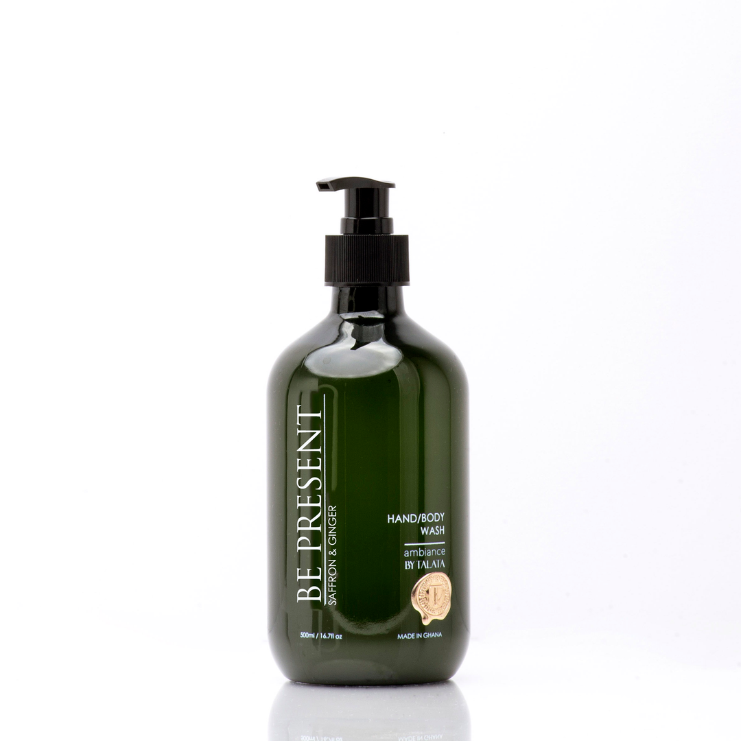 BE PRESENT - Saffron & Ginger - CLASSIC HAND & BODY WASH - 500ml