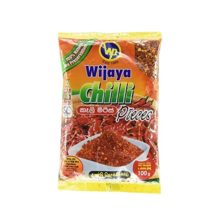 Wijaya Chilli Pieces 100G