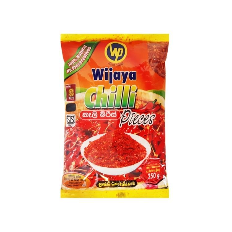 Wijaya Chilli Pieces 250G