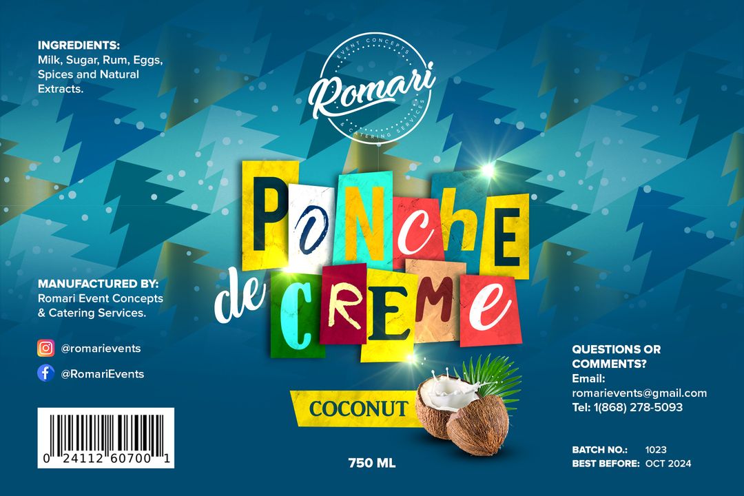 Ponche de Crème Coconut