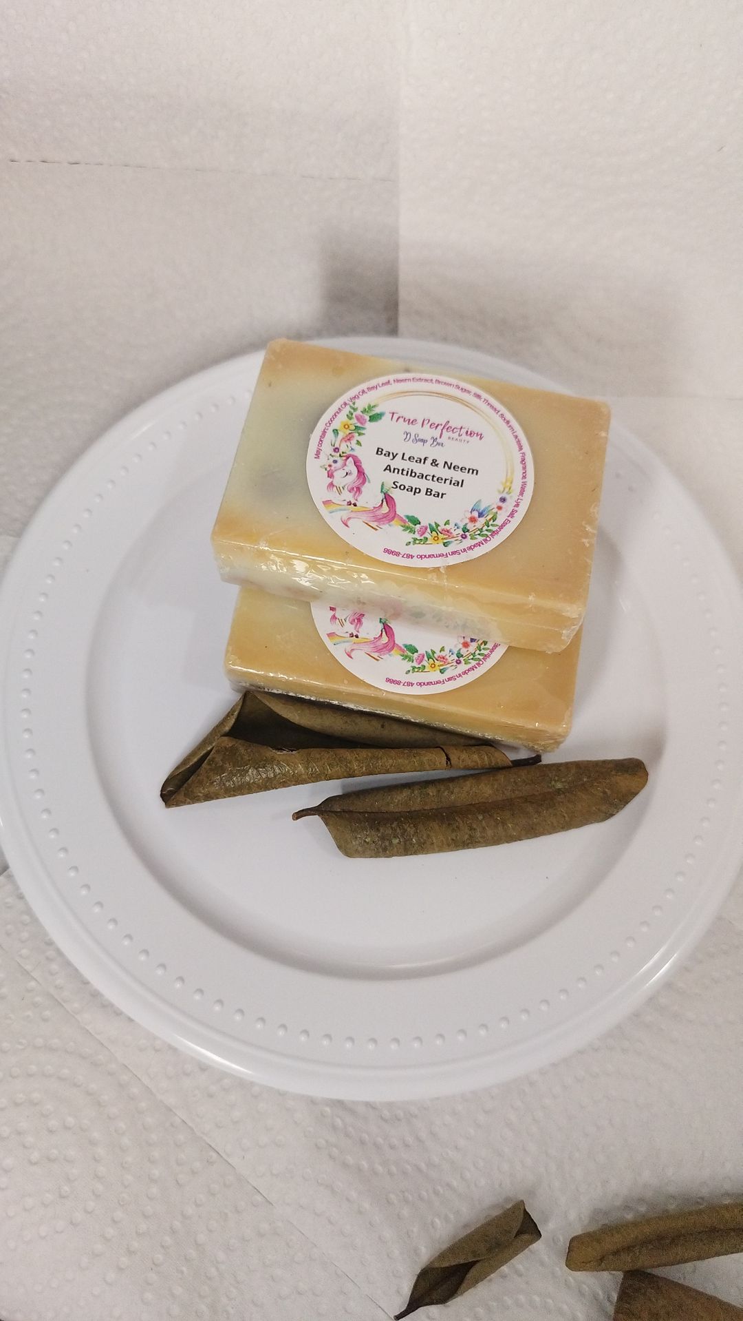 Bay Leaf & Neem Handmade Soap 