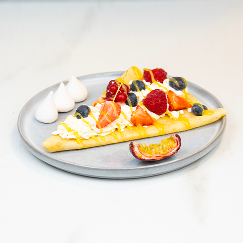 Crêpe pavlova fruits rouges