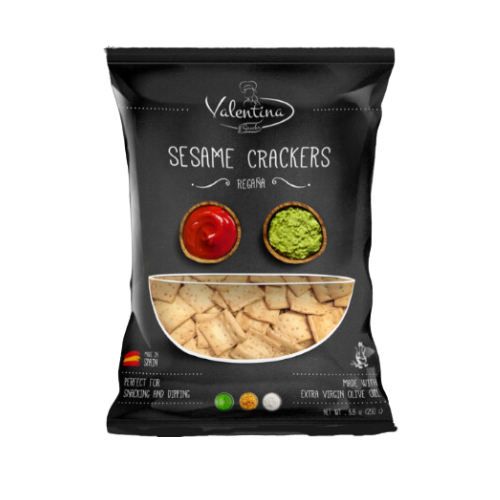 VALENTINA SESAME CRACKERS REGANA (16 X 250 GR)