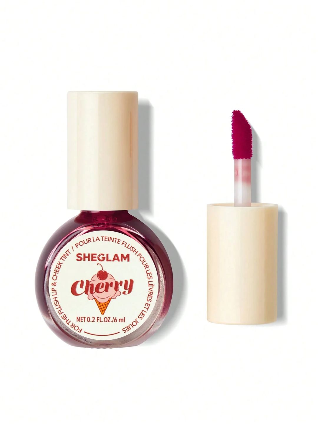 SHEGLAM For the Flush Lip & Cheek Tint - Cherry Picked