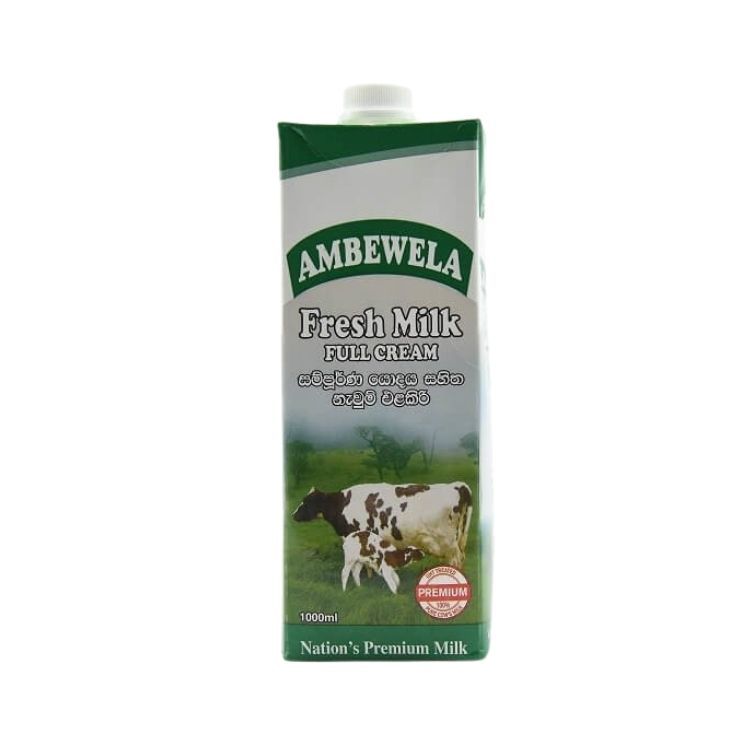 Ambewela Fresh Milk Plain 1L