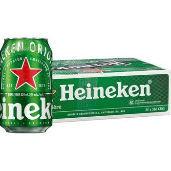 Heineken Pilsener Beer Cans 24 x 330ml