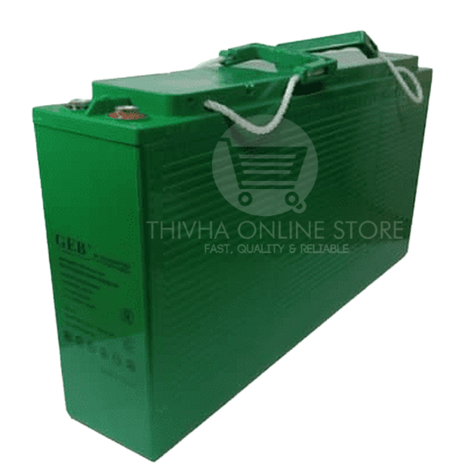 Deep Cycle 12V 200AH Gel Slimline Battery - GEB