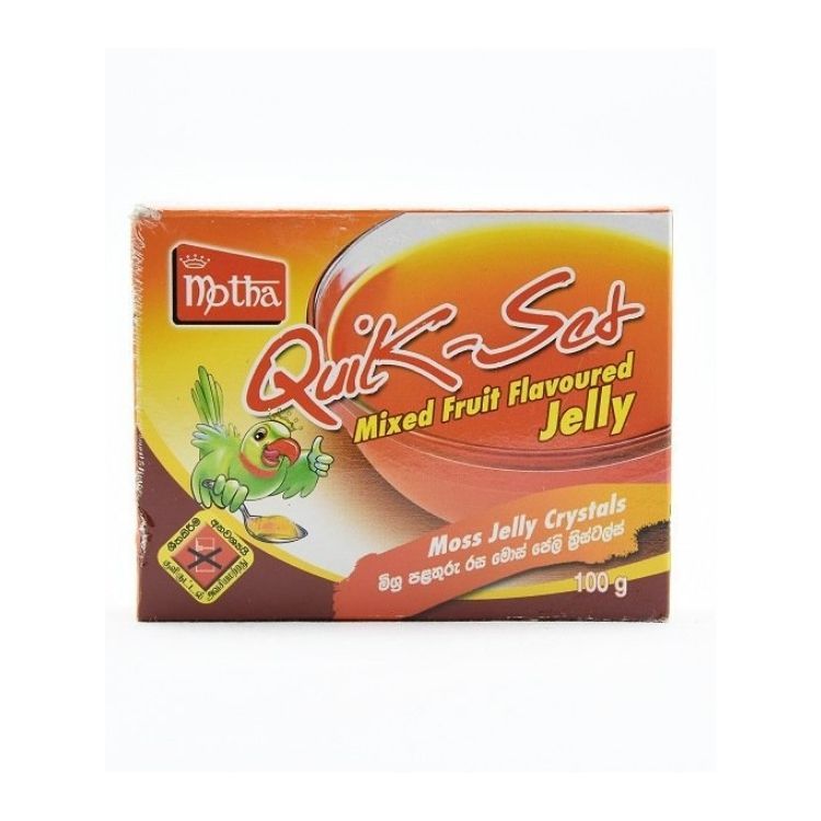 Motha Quickset Mixedfruit Flv Jelly 100G
