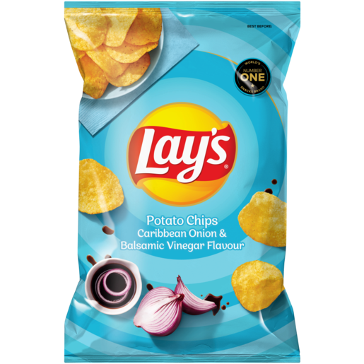 Lays Caribbean Onion & Balsamic Vinegar 120g