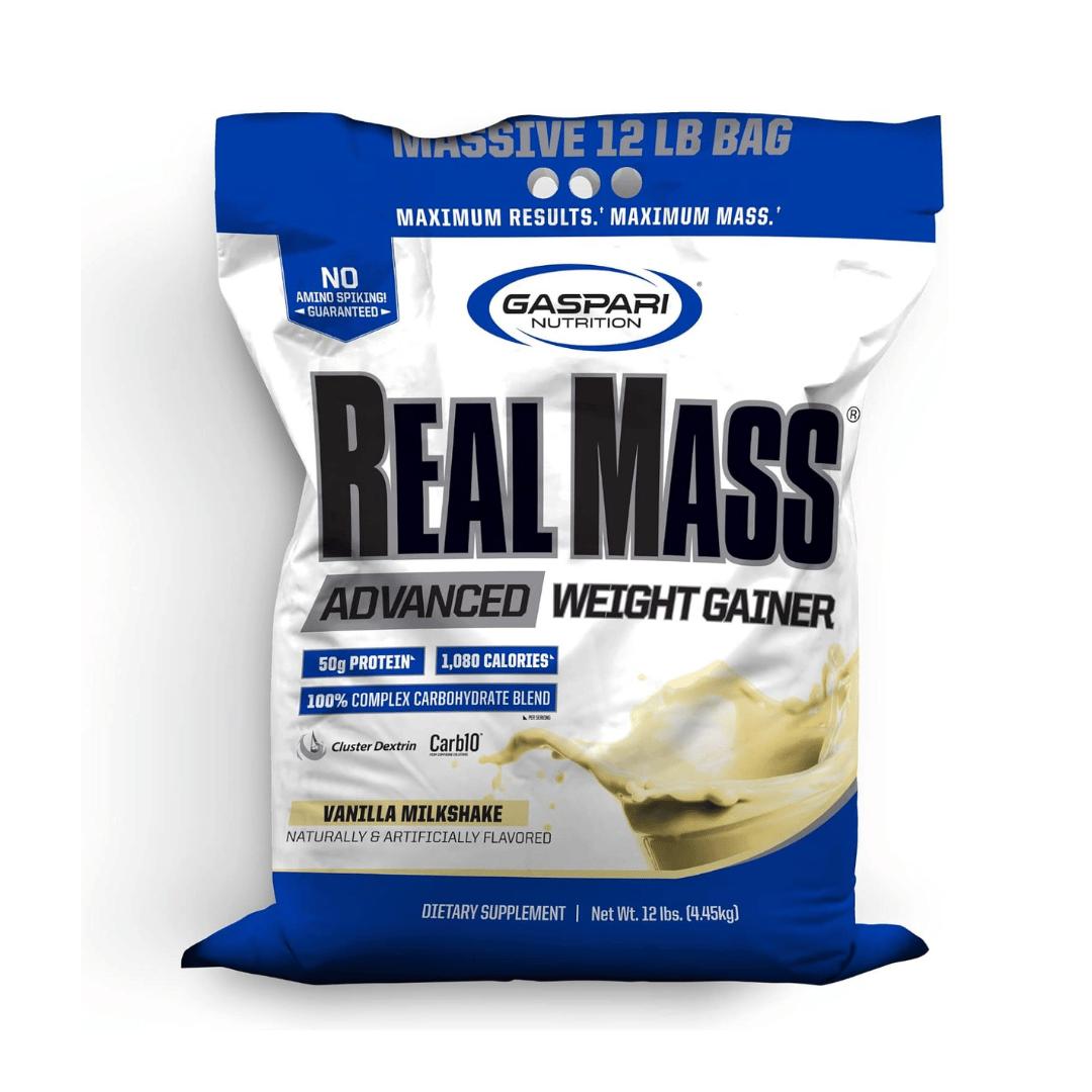 GASPARI REALMASS GAINER 12LBS VAINILLA