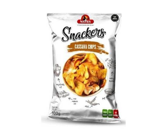 Noas Snackers Cassava Chips Bbq Flv 100G