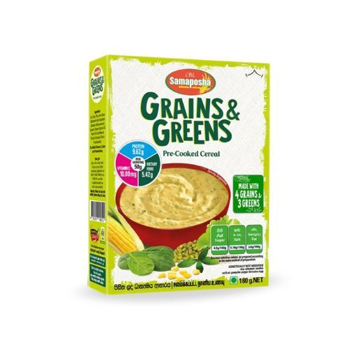 Cbl Samaposha Grains & Greens 180G