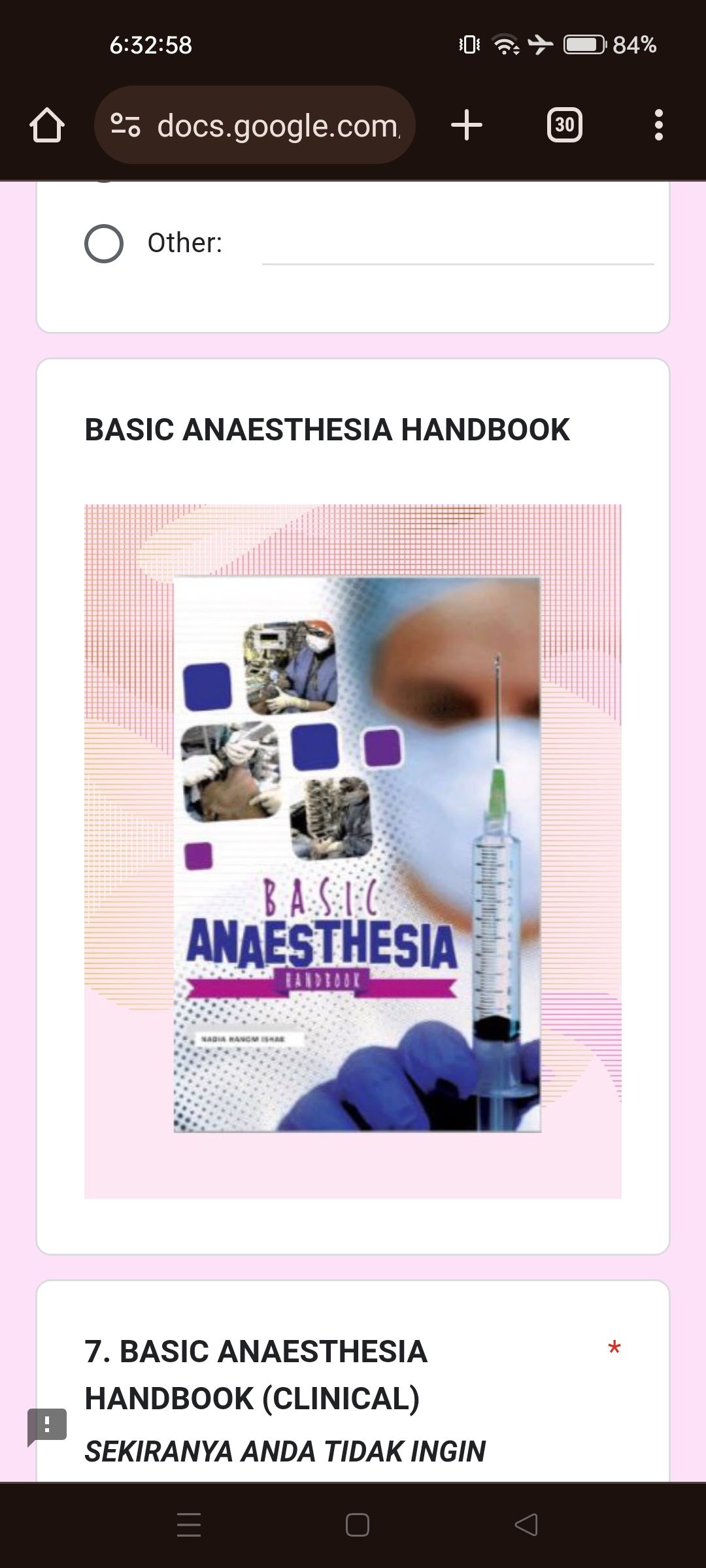 BASIC ANAESTHESIA HANDBOOK