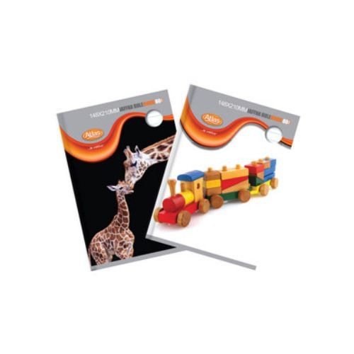 Atlas Single Rule 1 Inch 80 Pages